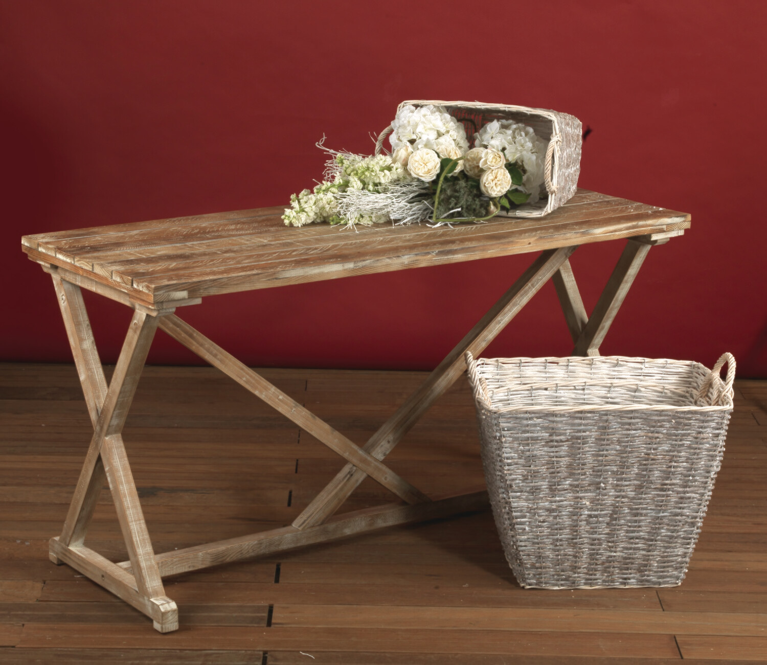 TAVOLO LEGNO NATURALE 150X60H78