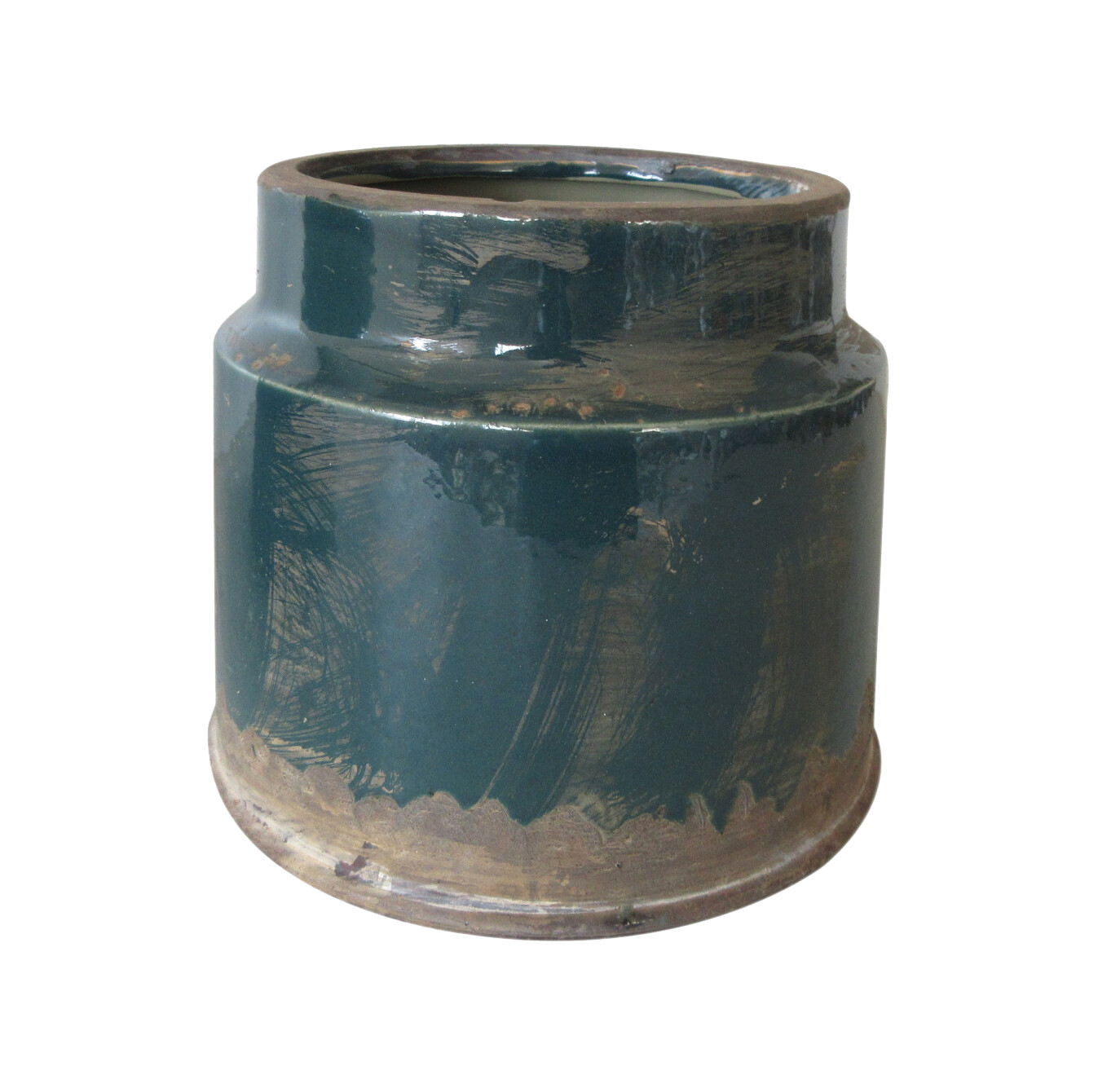 VASO COL PETROLIO LUCIDOD16H13,5CERAMICA