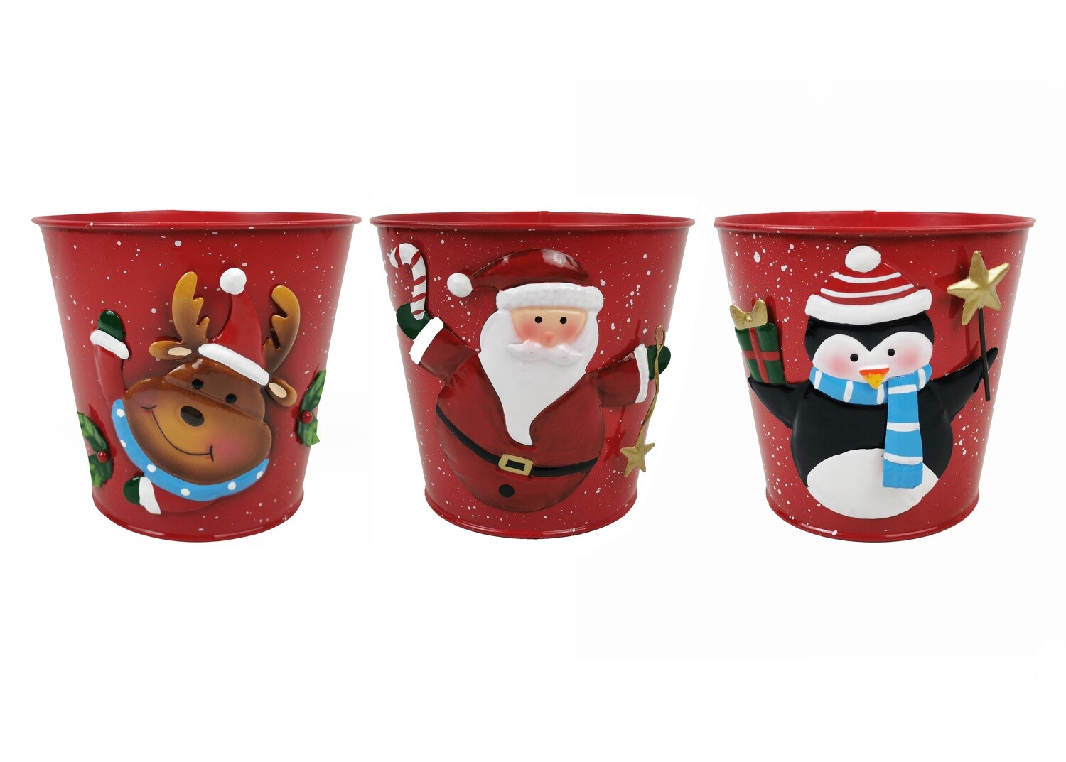 VASI MET. 3 MIX DESIGN NATALE D.13.7 H13