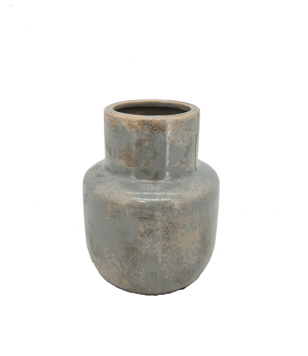 VASO CERAMICA BOMBATO COLLO D.15.5 H19.5