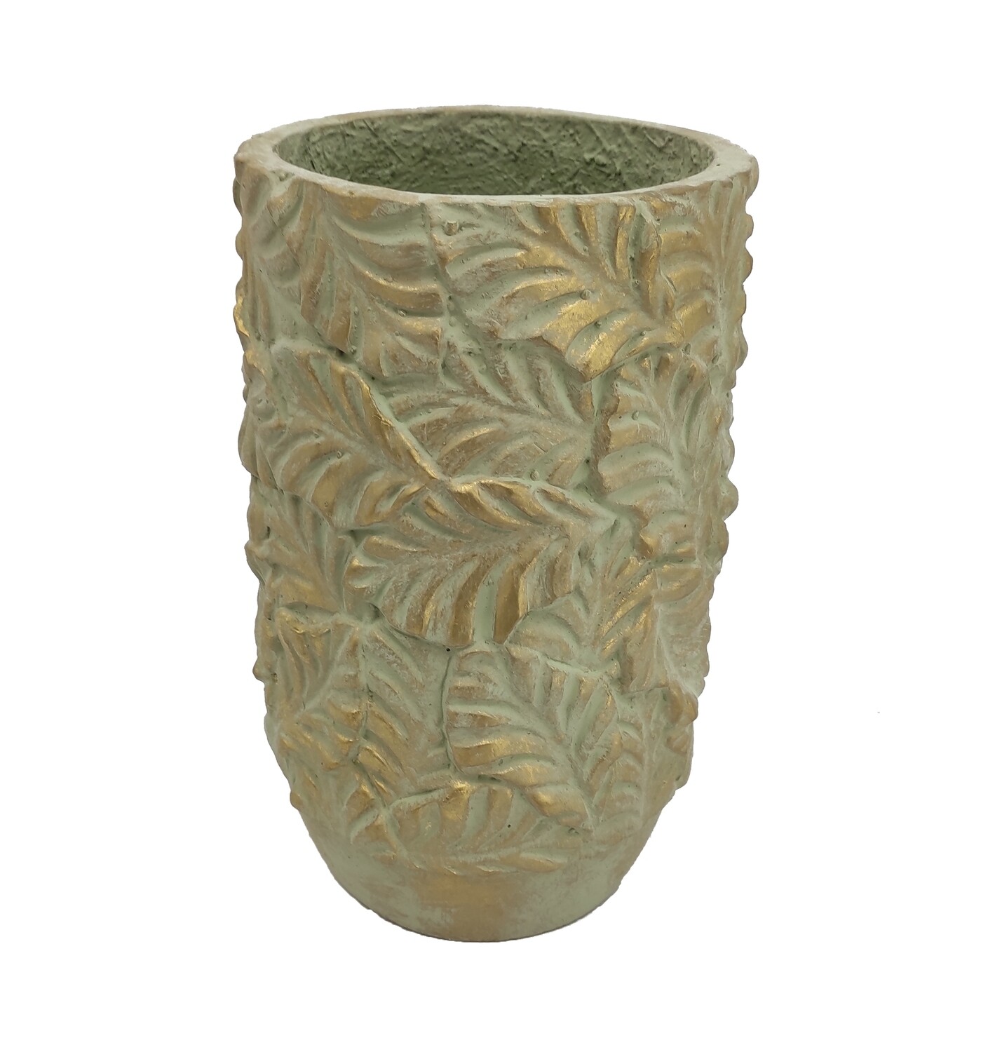 VASO &#39; ORO/AZZURRO ANTICATA D24 H38