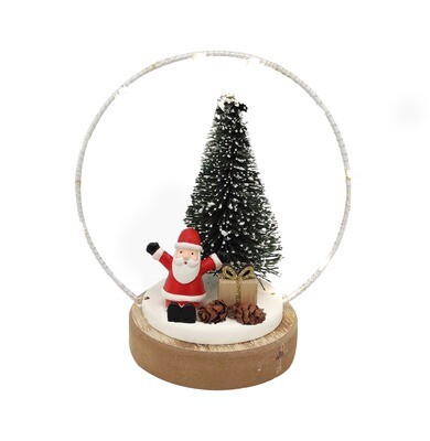 VILLAGGIO NATALE CERCHIO LED BAB NATD17 H18