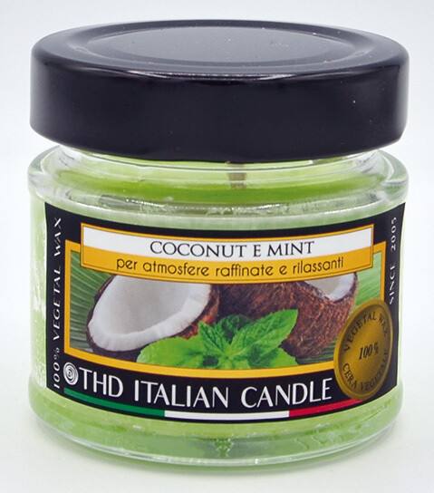 THD ITALIAN CANDLE SMART SMALL COCONUT E MINT 8/160
