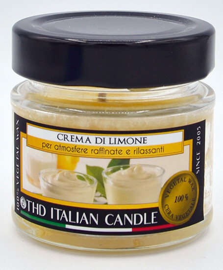 THD ITALIAN CANDLE SMART SMALL CREMA DI LIMONE 8/160