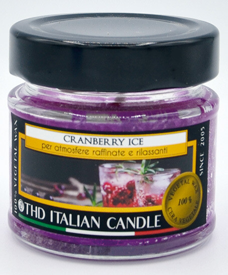 THD ITALIAN CANDLE SMART SMALL CANBERRY ICE 8/160
