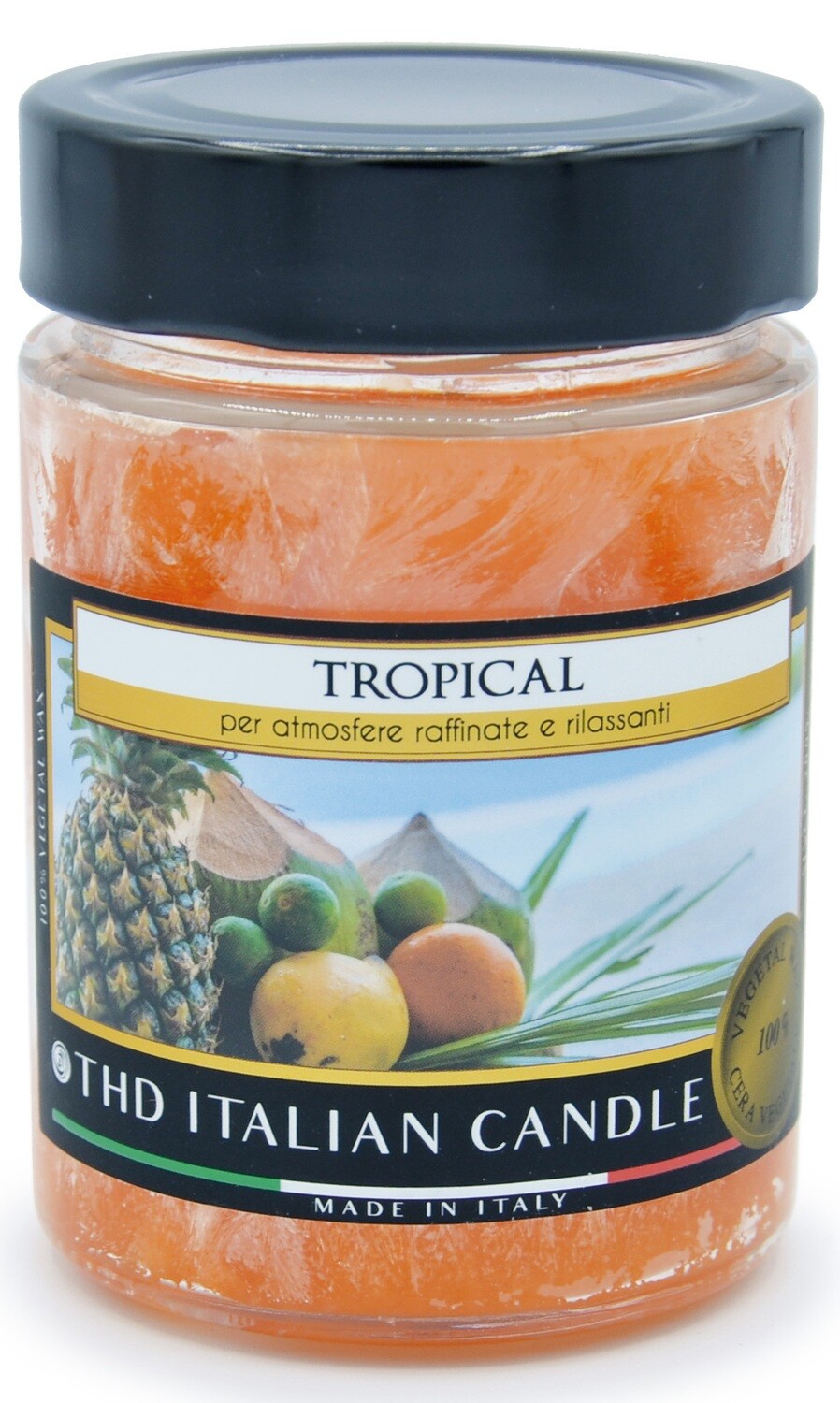 THD ITALIAN CANDLE SMART LARGE TROPICAL FRUIT 6/144
