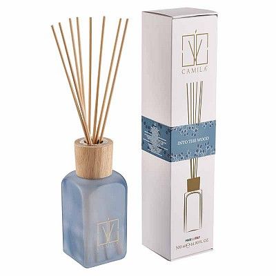 PROFUMATORE 500 ML BLU AVIO, FRAG. INTO THE WOOD SCATOLA BIANCA