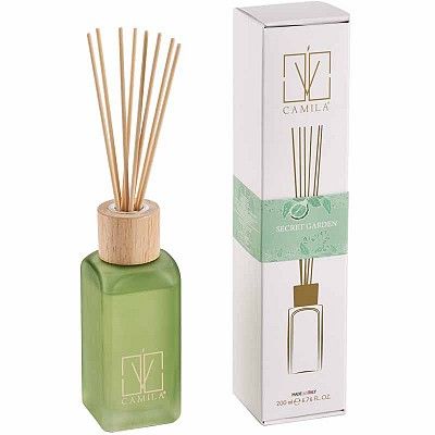 PROFUMATORE 200 ML VERDE, FRAG. SECRET GARDEN SCATOLA BIANCA