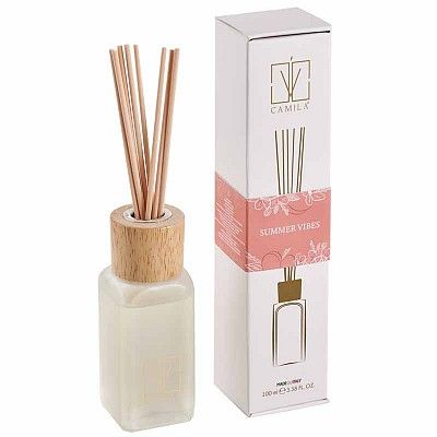 PROFUMATORE 100 ML BIANCO, FRAG. SUMMER VIBES SCATOLA BIANCA