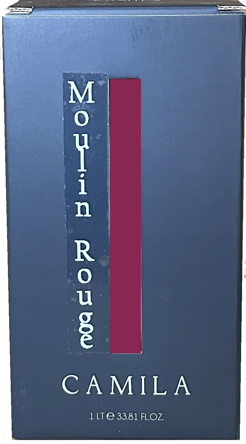 PROFUMATORE DA 1 LT CON SCATOLA BIANCA CON BACCHETTE MOULIN ROUGE