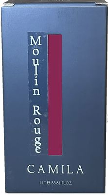 PROFUMATORE DA 1 LT CON SCATOLA BIANCA CON BACCHETTE MOULIN ROUGE