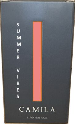 PROFUMATORE DA 1 LT CON SCATOLA BIANCA CON BACCHETTE SUMMER VIBES