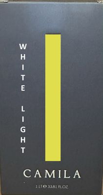 PROFUMATORE DA 1 LT CON SCATOLA BIANCA CON BACCHETTE WHITE LIGHT