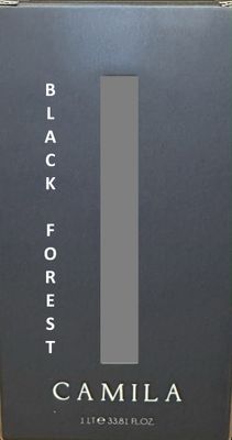 PROFUMATORE DA 1 LT CON SCATOLA BIANCA CON BACCHETTE BLACK FOREST