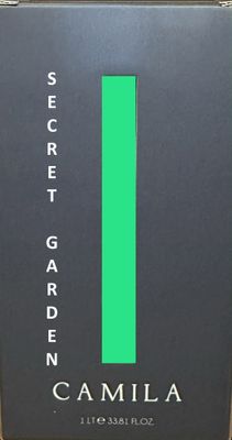 PROFUMATORE DA 1 LT CON SCATOLA BIANCA CON BACCHETTE SECRET GARDEN