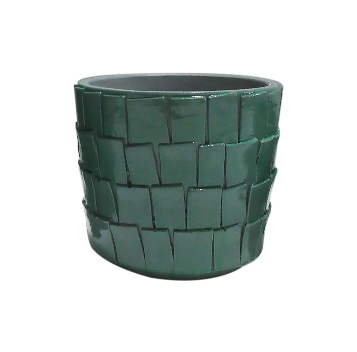 CASPO' MOSAICO VERDE SMERALDO D14,5 H13