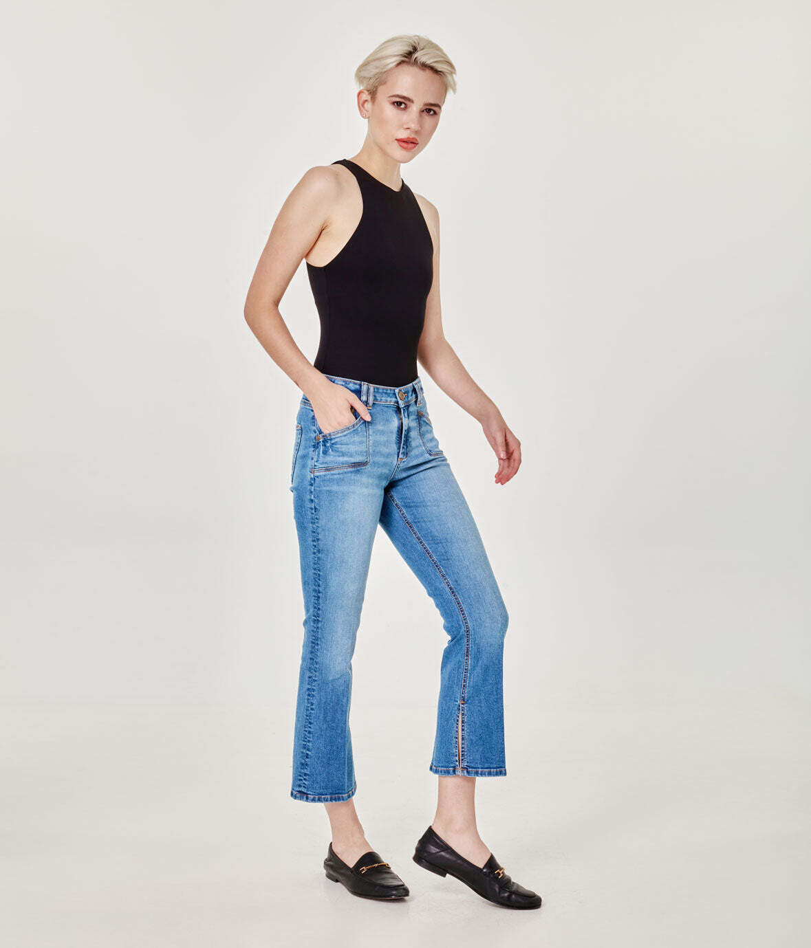 Lola Jeans Mid Rise Bootcut Jeans