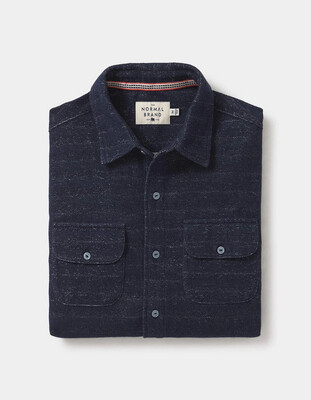 The Normal Brand Textured Knit Shirt