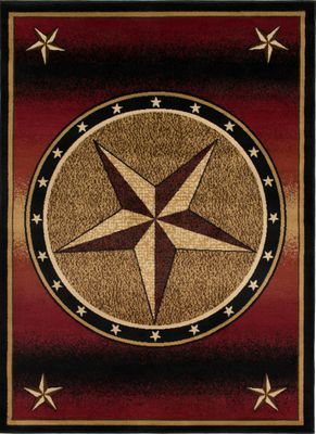 Amarillo Rust Area Rug 5X8