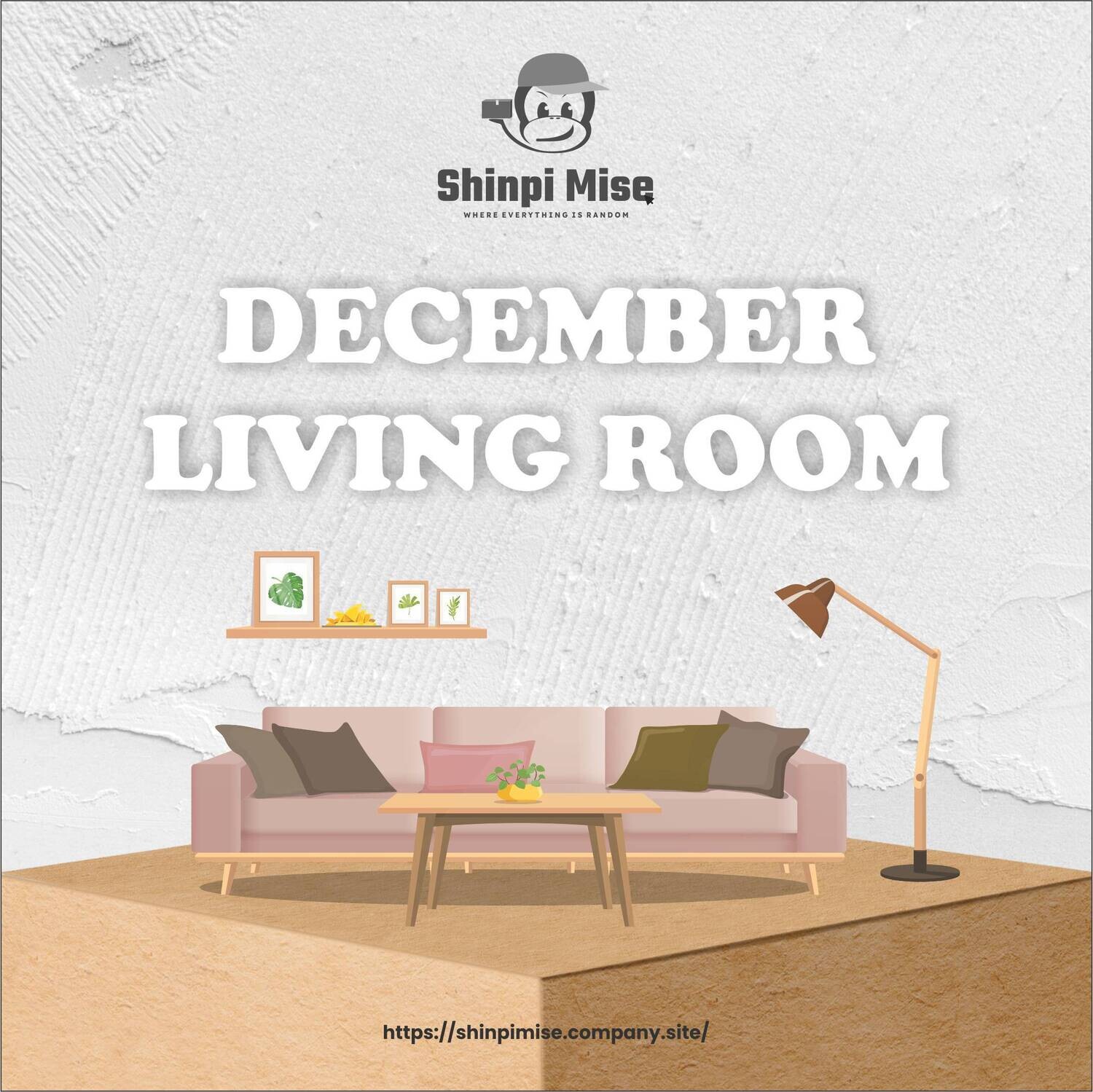 Mysterious Box Desember Living Room