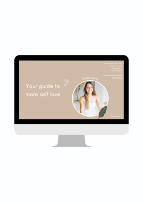 Online cursus &#39;Your guide to more self-love&#39;
