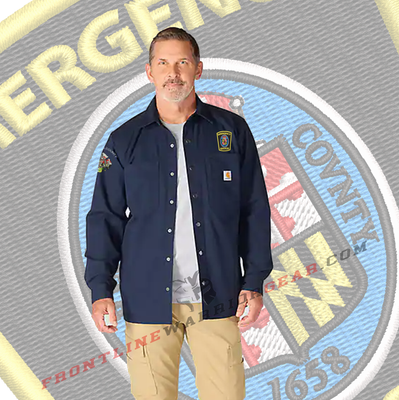 Carhartt® Rugged Flex® Fleece-Lined Shirt Jac