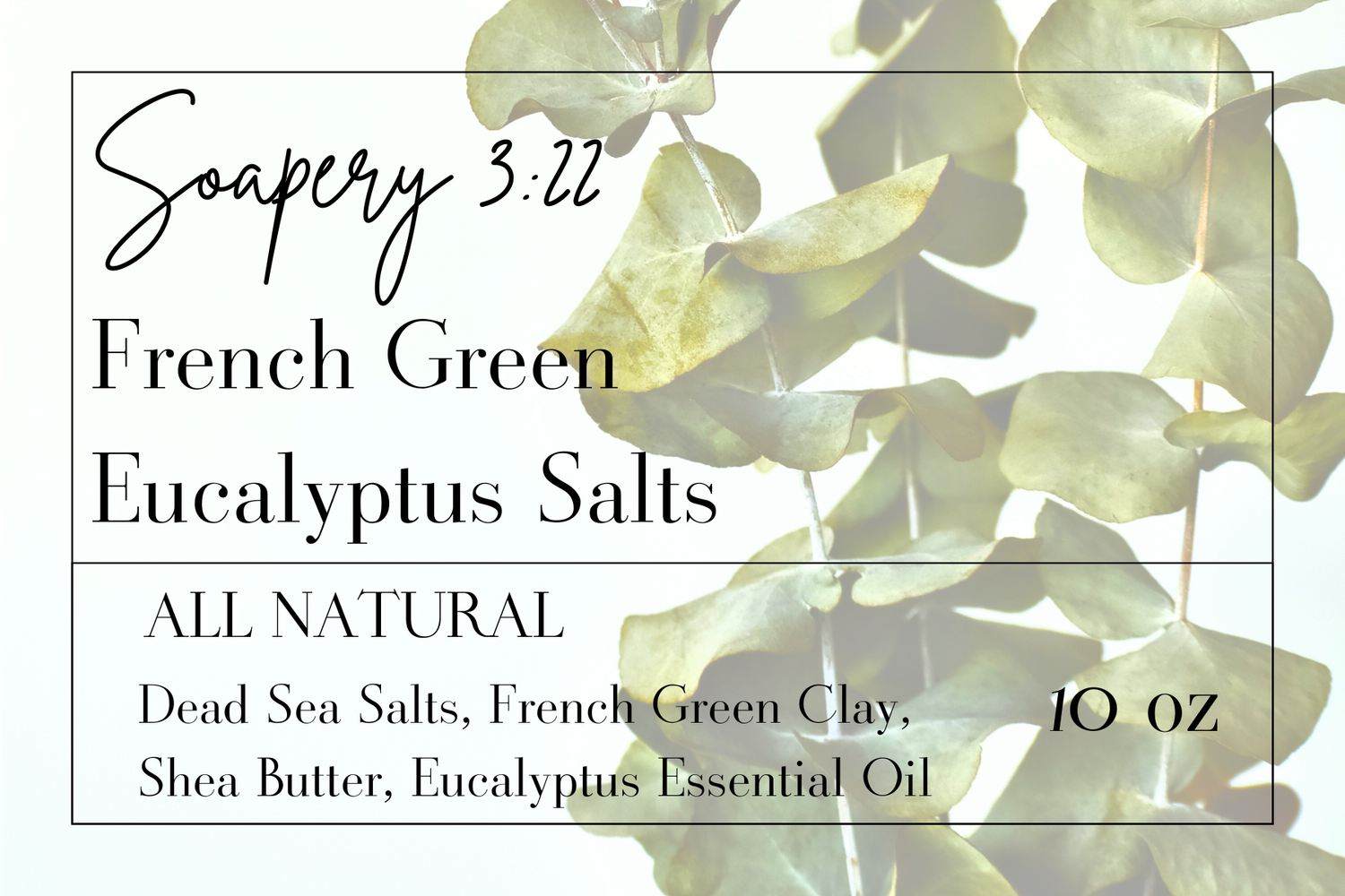 Eucalyptus Mint Bath Soak