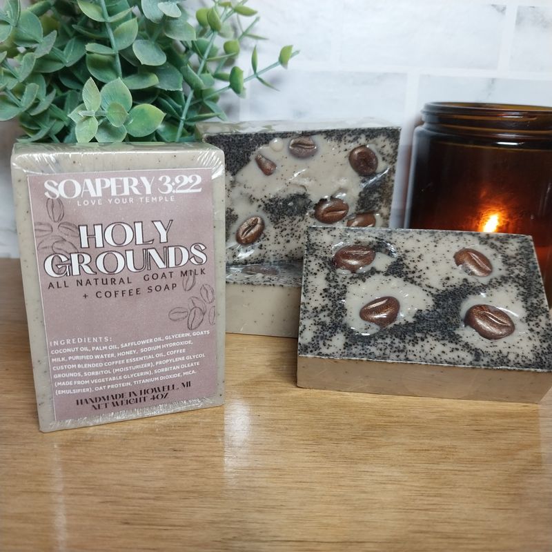 Holy Grounds soap