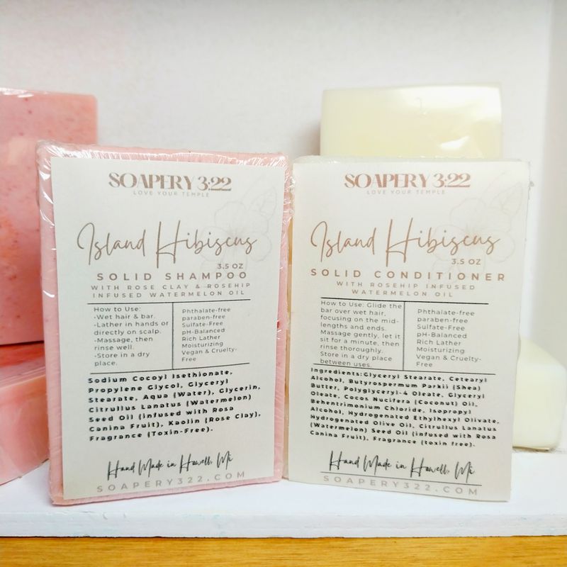 Island Hibiscus shampoo/conditioner