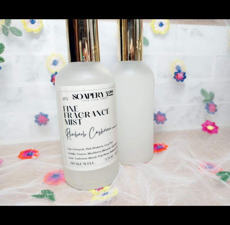 Rhubarb Cashmere Spray