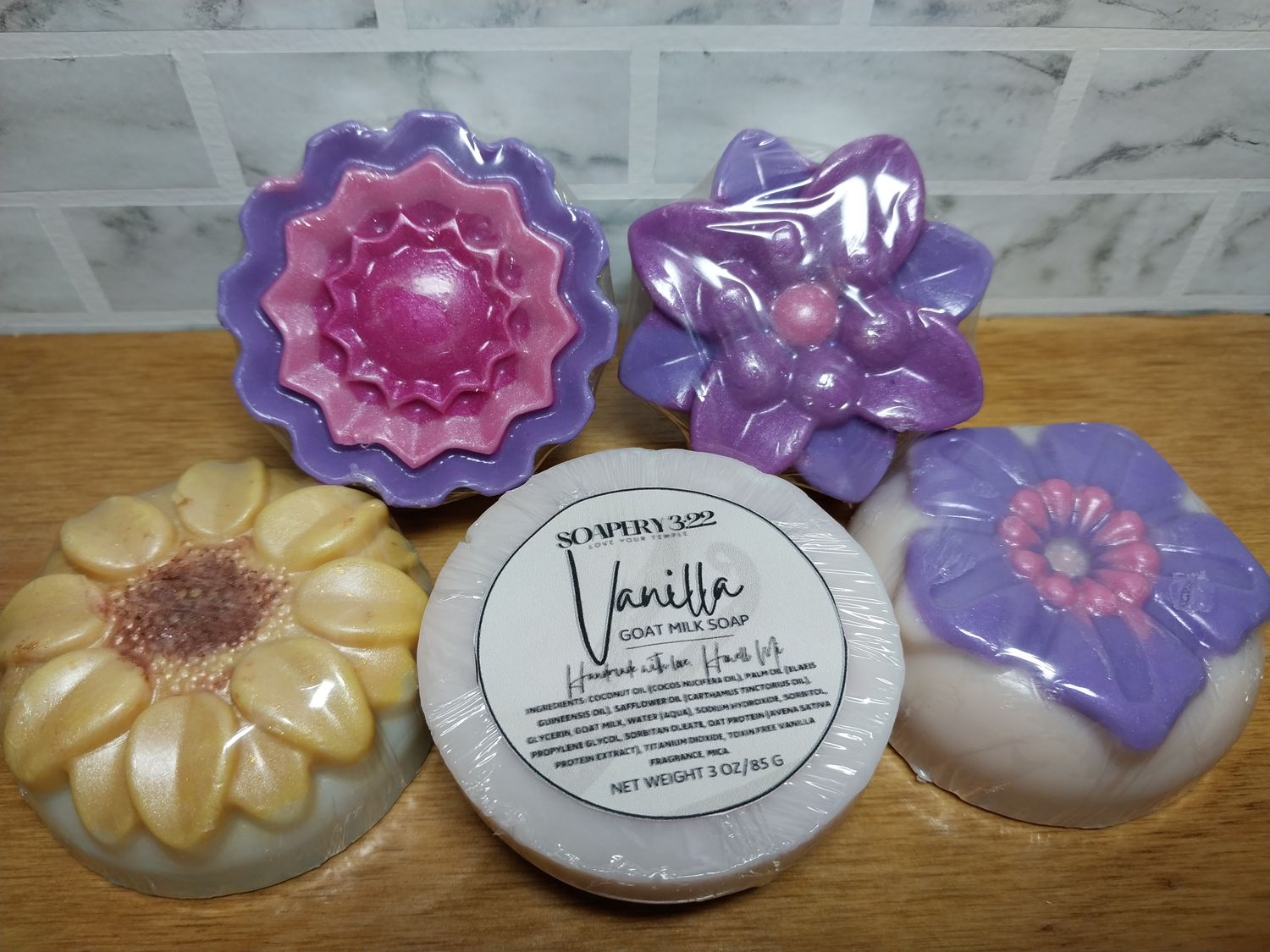 Vanilla goat milk soap