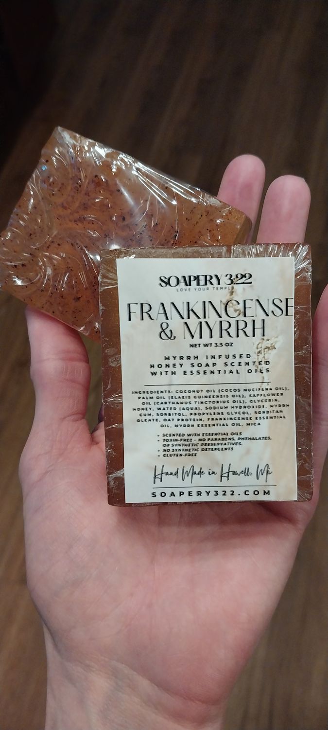 Frankincense + Myrrh Soap