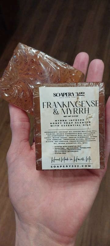 Frankincense + Myrrh Soap