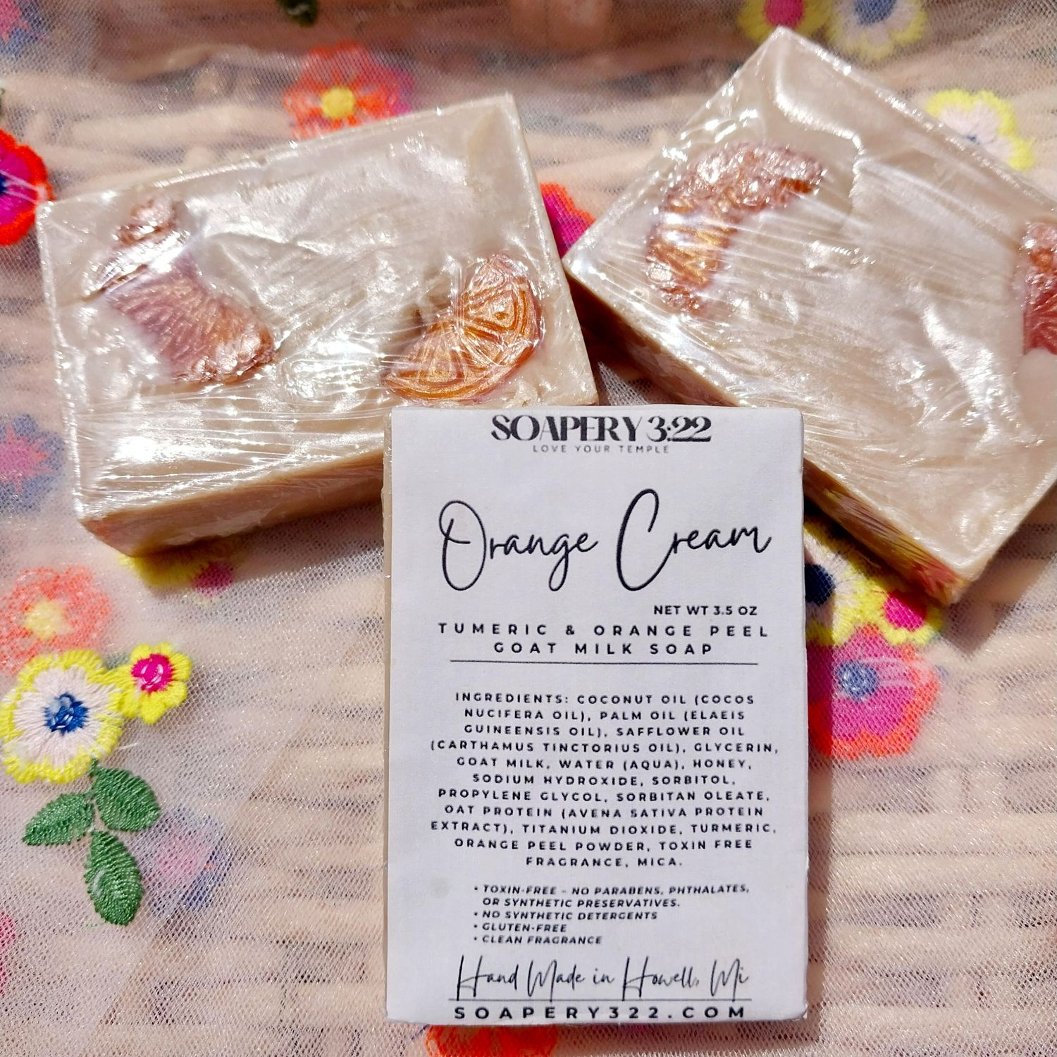 Orange Cream soap