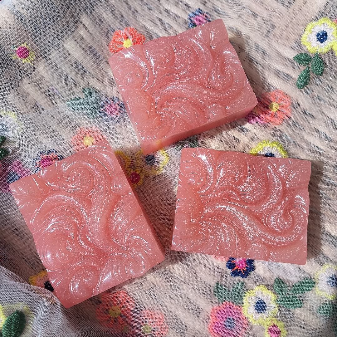 Peach Bellini soap