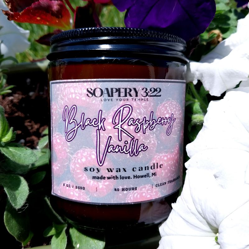 Black Raspberry Vanilla Candle