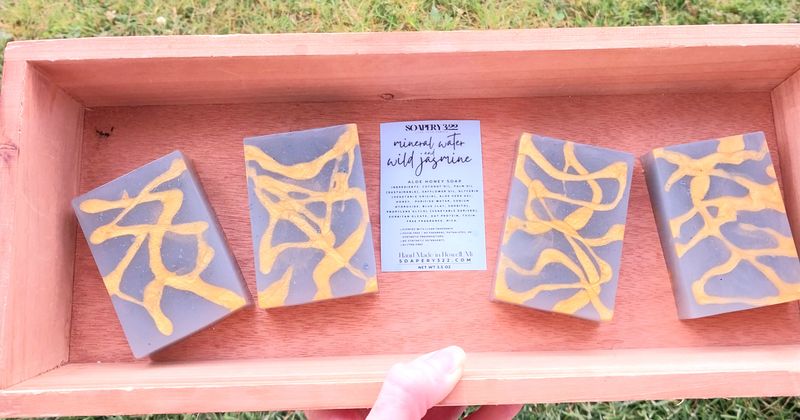 Mineral Water + Wild Jasmine soap