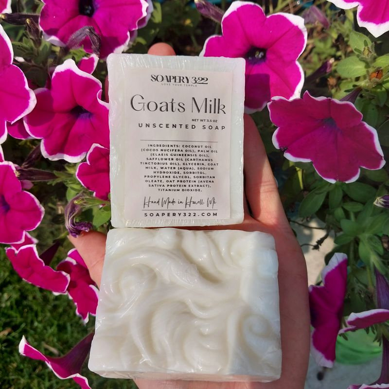 Unscented Goat Milk Soap