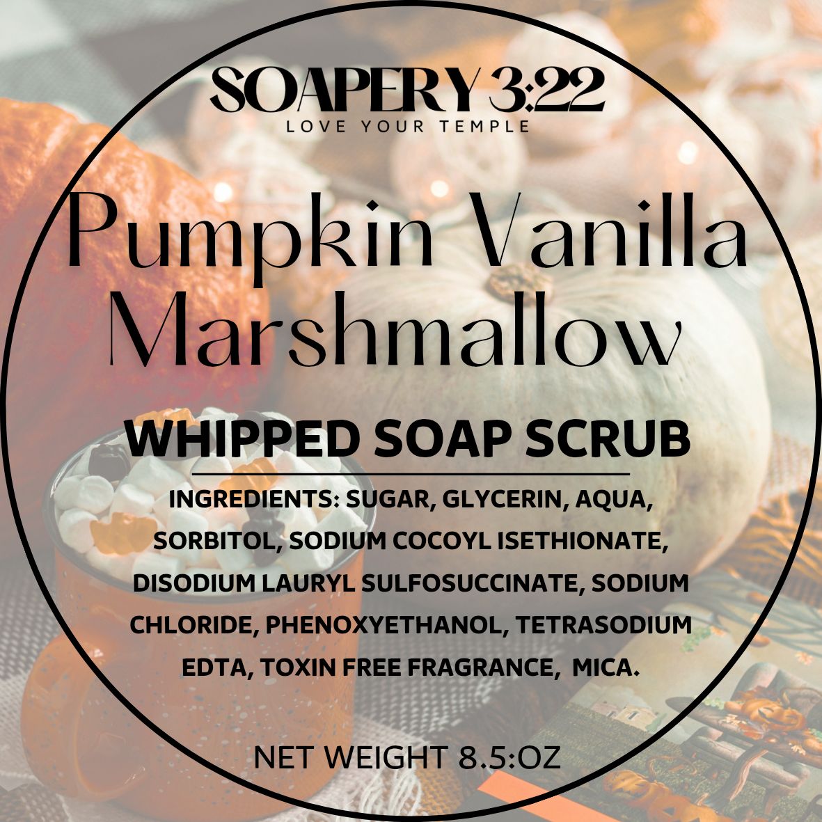 Whipped soap scrubs