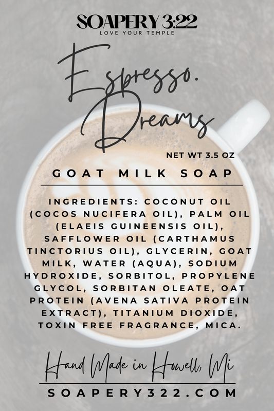 Espresso Dreams Goat Milk Soap