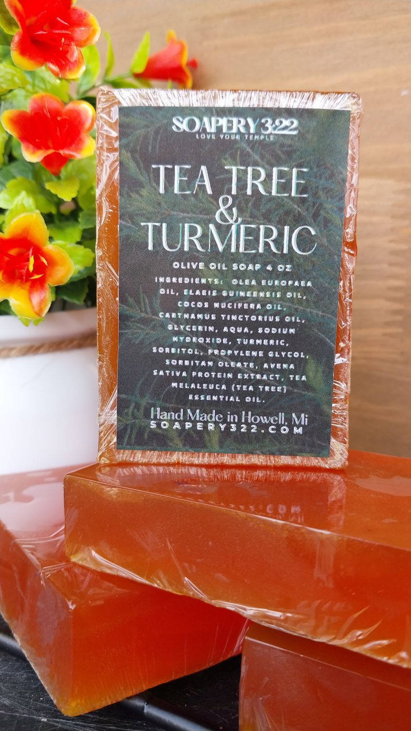 Tea Tree Tumeric Honey Soap