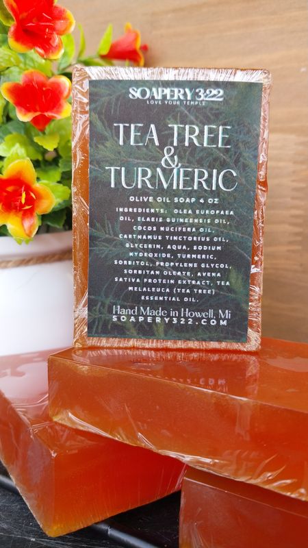 Tea Tree Tumeric Honey Soap