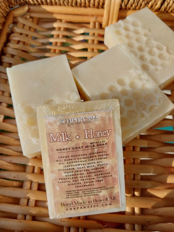 Milk + Honey soap