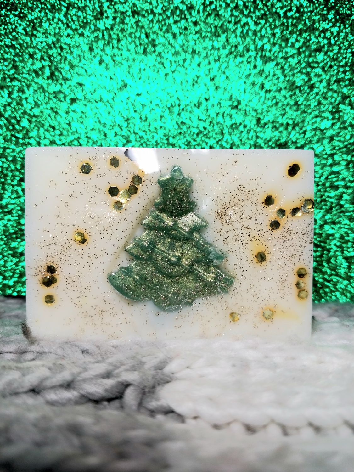 Sparkling Evergreen Goat Milk Soap