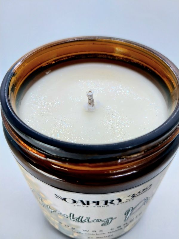 Custom Label Holiday Soy Candle