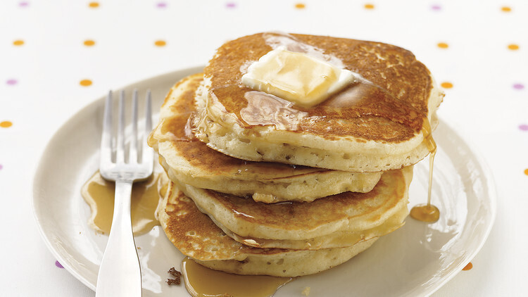 Regular Pancake Breakfast &amp; Milk