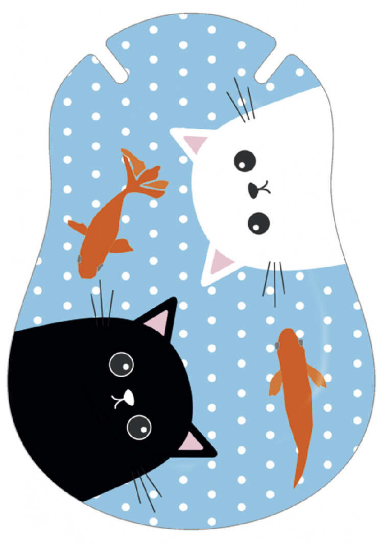 Akių pleistrai (10 vnt.) 2-4 m. vaikams 76x54 mm