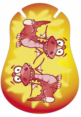 Akių pleistrai (10 vnt.) 2-4 m. vaikams 76x54 mm