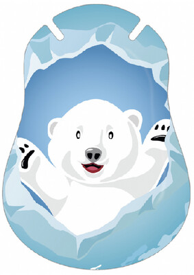 Akių pleistrai (10 vnt.) Vaikams nuo 4 m. 85x59 mm