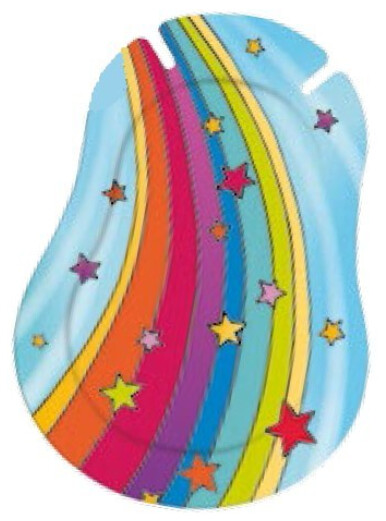 Akių pleistrai (10 vnt.) Vaikams iki 2 m. 67x50 mm
